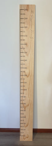 Wall Size Family Growth Chart Ruler