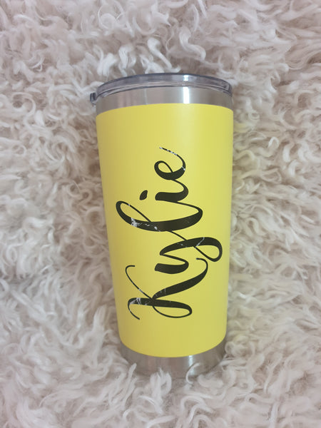 DIY Drink Bottle Name Sticker