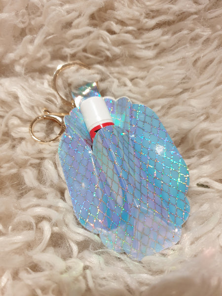 Chapstick/lipgloss Keyring Holder