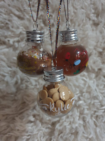 Boozy Christmas Baubles