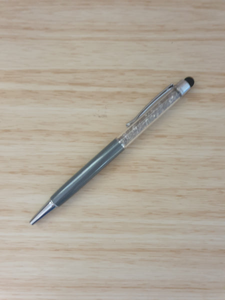 Personalised crystal pen with stylus