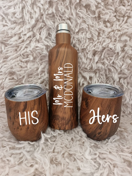 Tumbler and Bottle GIft Set