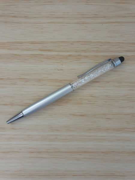 Personalised crystal pen with stylus