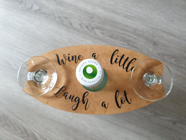 Wooden Wine Caddy