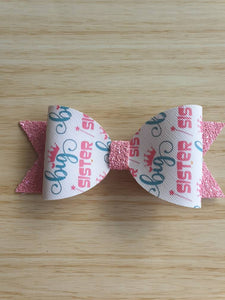 Big sister / middle sister / little sister hair bows